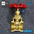 Manual Drive Thread Connection Brass Gate Valve